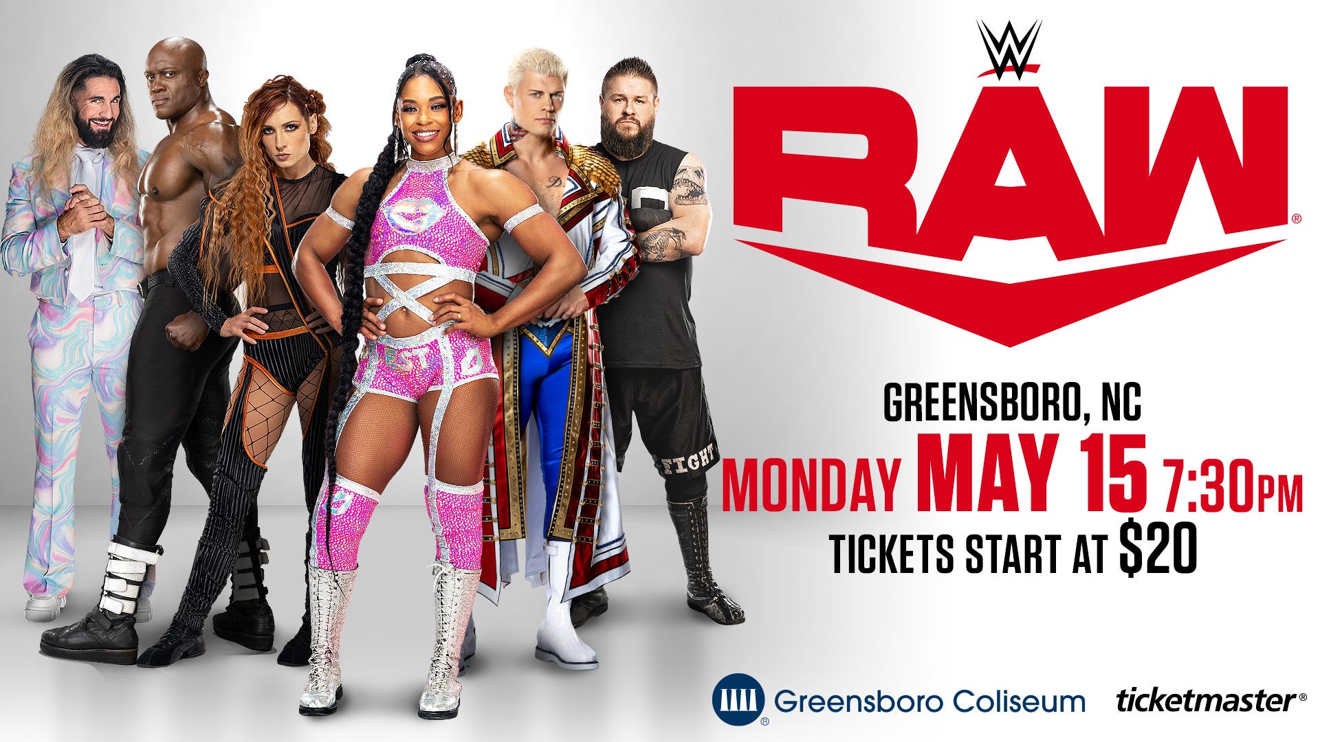 WWE Monday Night Raw Hits Greensboro Coliseum Complex 20 May: Everything You Need to Know Now!